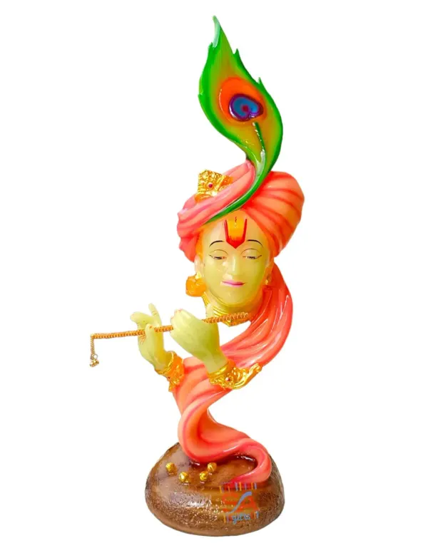 Radium_Marble_Dust_Beautiful_Krishna_With_Flute_Use_In_Pooja_Room_Or_Home