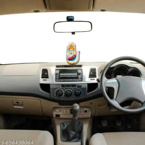 Sai_Amrut_Gifts_2_Inch_Meditating_Buddha_Idol_In_Hand_For_Car_Dashboard_Washable_Resin_Showpiece