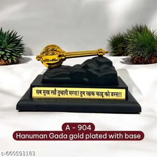 Sai_Amrut_Gifts_Gold_Plated_Hanuman_Gada_With_Premium_Base_Decorative_Spiritual_Showpiece_For_Home_Office_Temple