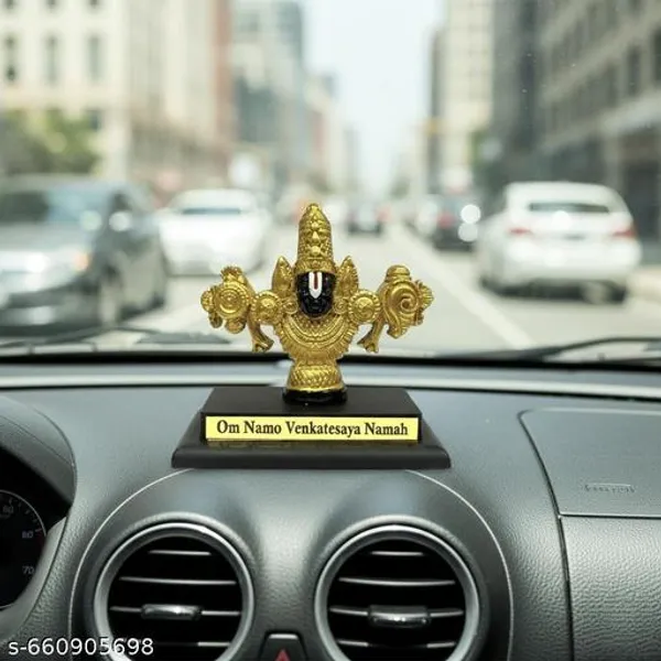 Sai_Amrut_Gifts_Lord_Venkateshwara_Idol_With_Base_Om_Namo_Venkatesaya_Namah_Car_Dashboard_Home_Temple_Decorative_Murti