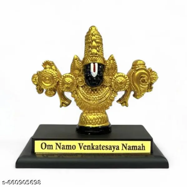 Sai_Amrut_Gifts_Lord_Venkateshwara_Idol_With_Base_Om_Namo_Venkatesaya_Namah_Car_Dashboard_Home_Temple_Decorative_Murti