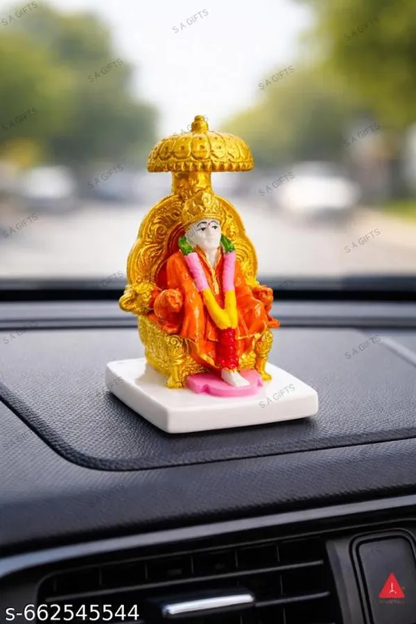 Sai_Baba_Car_Dashboard_Idol_Small_Sai_Baba_Murti_For_Car_Home_3_5_Inch_Decorative_Statue_Golden_Throne_Design_Sai_Amrut_Gifts