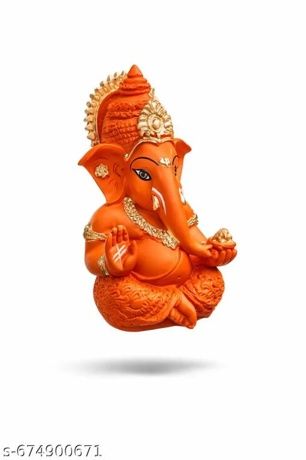 Orange_Lord_Ganesha_Idol_For_Car_Dashboard_Home_Temple_Mini_Ganpati_Murti_With_Blessing_Hand_Auspicious_Gift_Decor_Showpiece_3_Inch