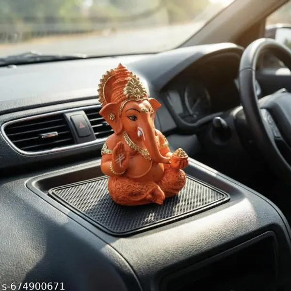 Orange_Lord_Ganesha_Idol_For_Car_Dashboard_Home_Temple_Mini_Ganpati_Murti_With_Blessing_Hand_Auspicious_Gift_Decor_Showpiece_3_Inch