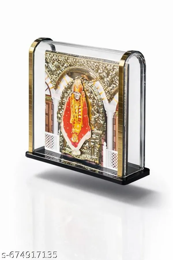 Sai_Baba_3d_Gold_Plated_Acrylic_Photo_Frame_Idol_Premium_Dashboard_Home_Temple_Decorative_Showpiece