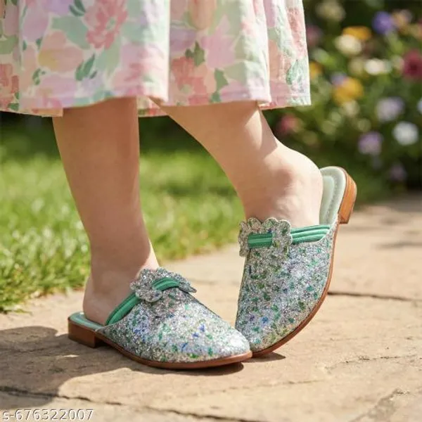 Stylish_Glitter_Slip_On_Sandals_For_Girls_Party_Wear_Fancy_Footwear_Comfortable_Daily_Use