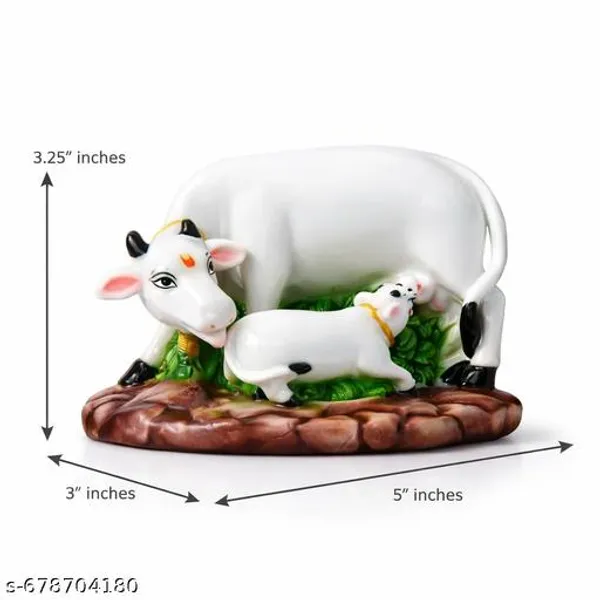 Sai_Amrut_Gift_Kamdhenu_Cow_With_Calf_Marble_Showpiece_Vastu_Spiritual_Home_Decor_Idol_5_Inch