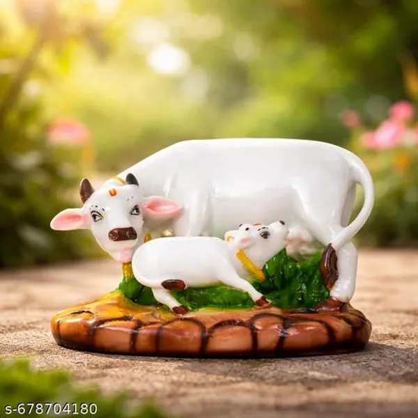 Sai_Amrut_Gift_Kamdhenu_Cow_With_Calf_Marble_Showpiece_Vastu_Spiritual_Home_Decor_Idol_5_Inch