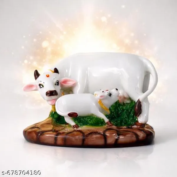Sai_Amrut_Gift_Kamdhenu_Cow_With_Calf_Marble_Showpiece_Vastu_Spiritual_Home_Decor_Idol_5_Inch