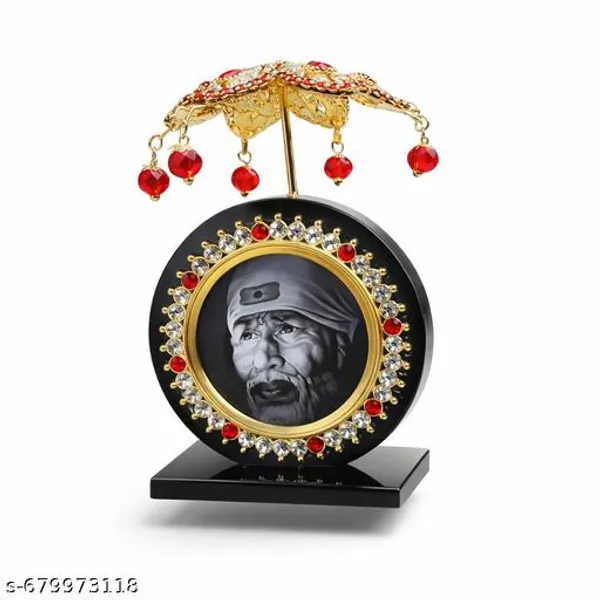 Sai_Baba_Premium_Car_Dashboard_Idol_With_Decorative_Umbrella_Luxury_Crystal_Finish_Religious_Car_Home_Decor_Gift