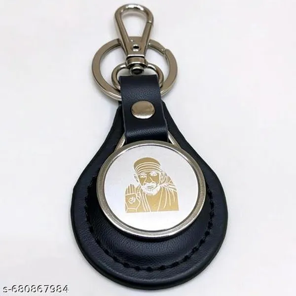 Sai_Baba_Leather_Finish_Metal_Keychain_Premium_Spiritual_Keychain_For_Men
