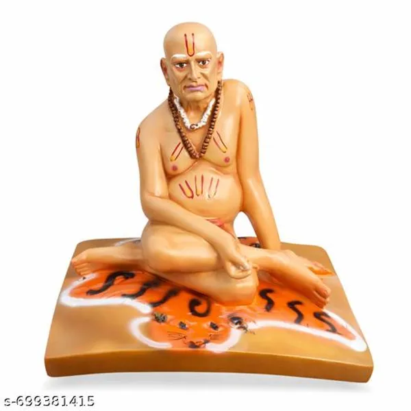 Sai_Amrut_Gifts_Swami_Samarth_Murti_5_Inch_Decorative_Idol_For_Home_Temple_Office_Desk_Car_Dashboard_Spiritual_Showpiece_4x4x5_Inch