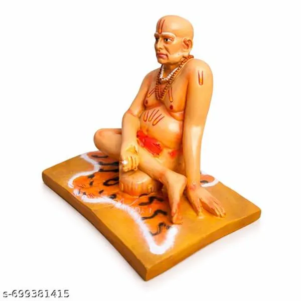 Sai_Amrut_Gifts_Swami_Samarth_Murti_5_Inch_Decorative_Idol_For_Home_Temple_Office_Desk_Car_Dashboard_Spiritual_Showpiece_4x4x5_Inch