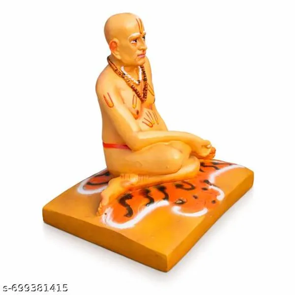 Sai_Amrut_Gifts_Swami_Samarth_Murti_5_Inch_Decorative_Idol_For_Home_Temple_Office_Desk_Car_Dashboard_Spiritual_Showpiece_4x4x5_Inch