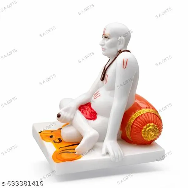 Sai_Amrut_Gifts_Swami_Samarth_Murti_5_Inch_Decorative_Idol_For_Home_Temple_Office_Desk_Car_Dashboard_Spiritual_Showpiece_4x4x5_Inch
