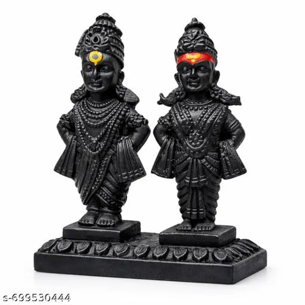 Sai_Amrut_Gifts_Vitthal_Rakhumai_Murti_Idol_Decorative_God_Statue_For_Home_Temple_Car_Dashboard_Black_Matte_Finish_3_Inch