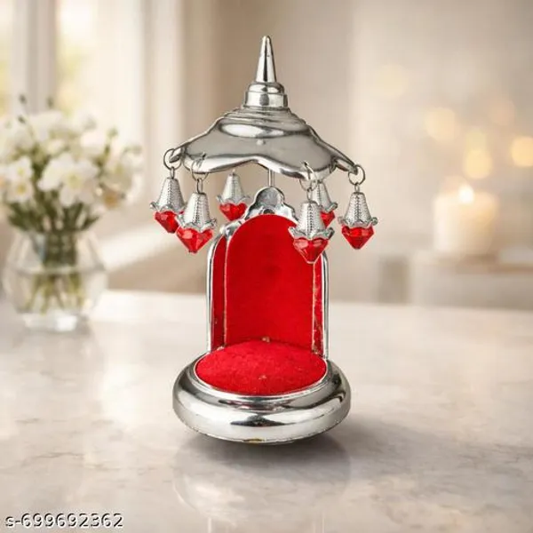 Mini_Silver_Temple_Umbrella_Chhatri_Stand_For_2_Inch_God_Idol_Car_Dashboard_Mandir_Decorative_Showpiece_5_5_Inch_Height