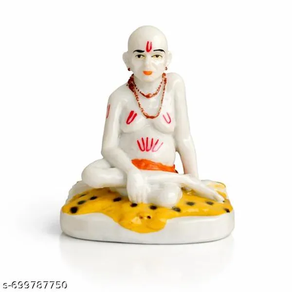 Shri_Swami_Samarth_Idol_Murti_Spiritual_Puja_Mandir_Statue_Home_Temple_Decorative_Showpiece_4_Inch