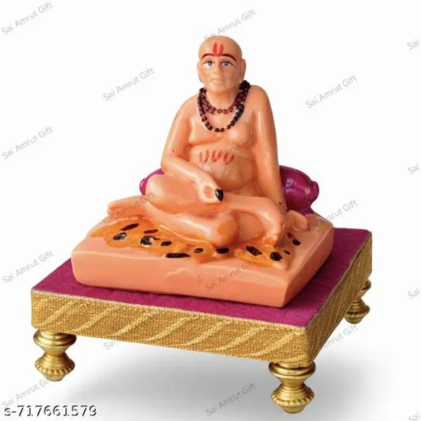 Swami_Samarth_Idol_With_Decorative_Stand_3_Inch_Spiritual_Murti_For_Home_Mandir_Office_Car_Dashboard