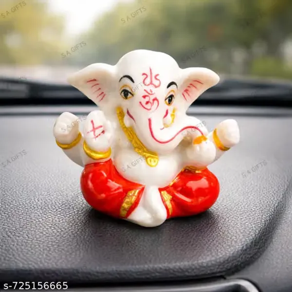 Sai_Amrut_Gifts_Marble_Ganesh_Idol_For_Car_Dashboard_Premium_White_Ganesha_Murti_Fully_Washable_Long_Lasting