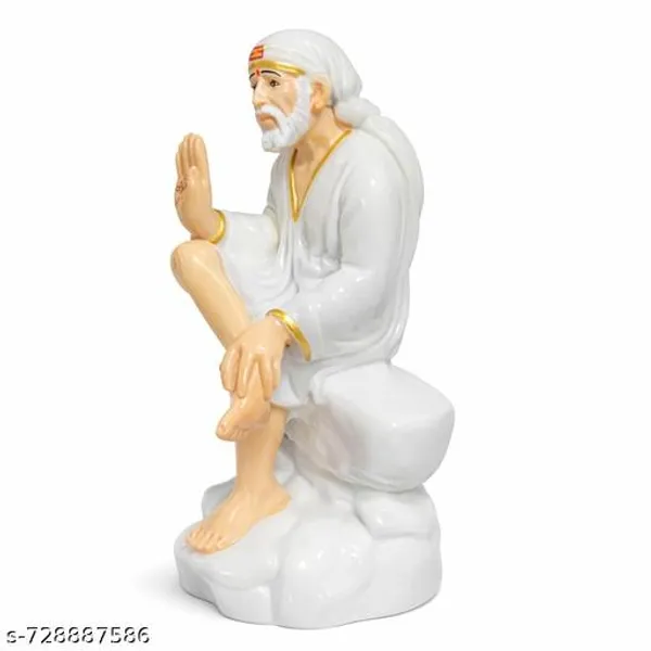 Sai_Amrut_Gifts_Shirdi_Sai_Baba_White_Marble_Finish_Idol_For_Home_Temple_Office_Gift_Purpose