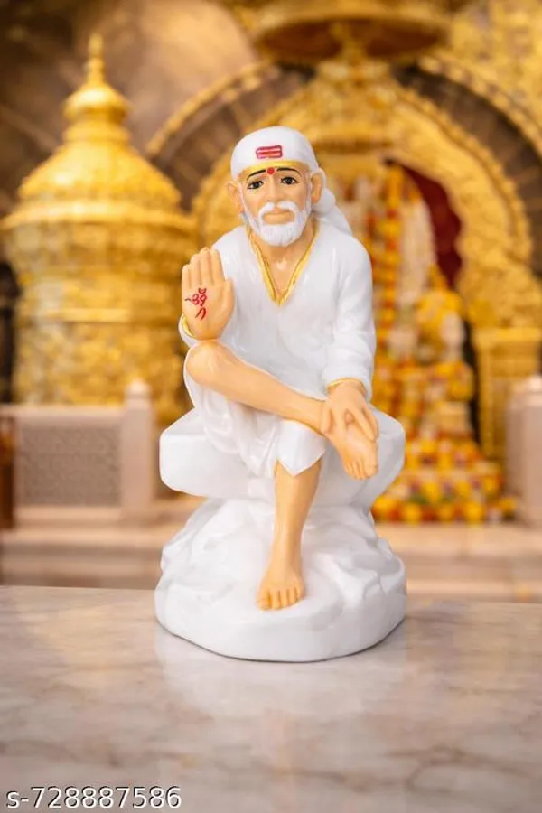 Sai_Amrut_Gifts_Shirdi_Sai_Baba_White_Marble_Finish_Idol_For_Home_Temple_Office_Gift_Purpose