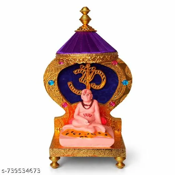 Premium_Wooden_Mini_Temple_Mandap_For_3_Inch_Idol_Decorative_Chowki_With_Om_Back_Panel_Canopy