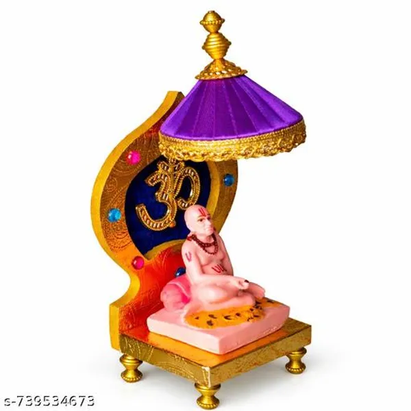Premium_Wooden_Mini_Temple_Mandap_For_3_Inch_Idol_Decorative_Chowki_With_Om_Back_Panel_Canopy