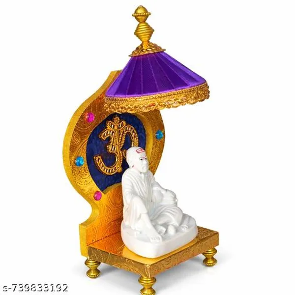 Premium_Sai_Baba_Idol_With_Decorative_Golden_Singhasan_3_Inch_White_Marble_Finish_Sai_Baba_Murti_For_Home_Temple_Gifting