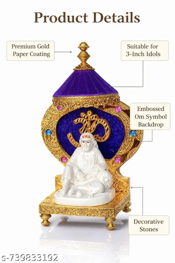 Premium_Sai_Baba_Idol_With_Decorative_Golden_Singhasan_3_Inch_White_Marble_Finish_Sai_Baba_Murti_For_Home_Temple_Gifting