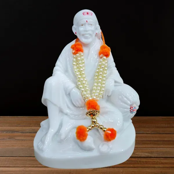 Sai_Amrut_Gifts_Italian_Marble_Sai_Baba_Dwarkamai_Statue_For_Home_And_Pooja_More