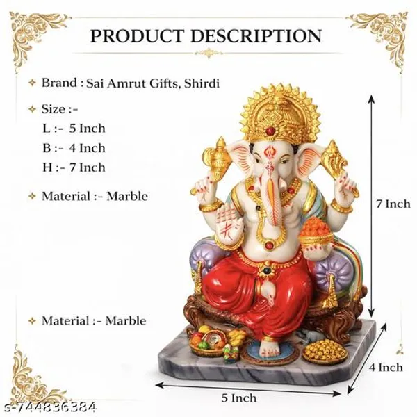 Handcrafted_Marble_Ganesh_Idol_For_Home_Temple_Decorative_Lord_Ganesha_Murti_For_Pooja_Gift_7_Inch