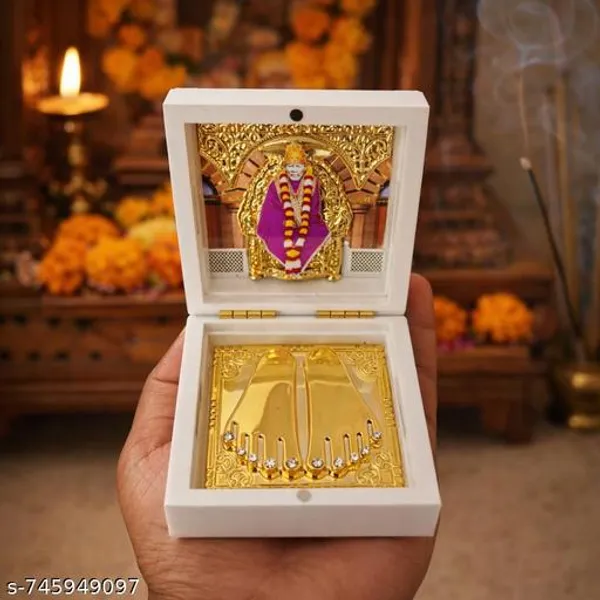 Premium_Sai_Baba_Paduka_Gift_Box_With_Gold_Finish_Idol_Luxury_White_Devotional_Mandir_Box_Spiritual_Gift_For_Diwali_Guru_Purnima_Housewarming