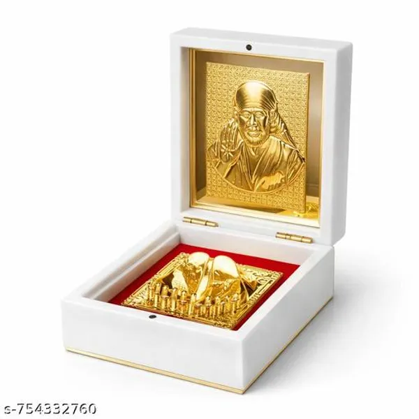 Sai_Baba_Gold_Plated_Gift_Box_With_Charan_Paduka_4x4_Inch_Decorative_Spiritual_Gift_Premium_Return_Gift_For_Festival_House_Warming