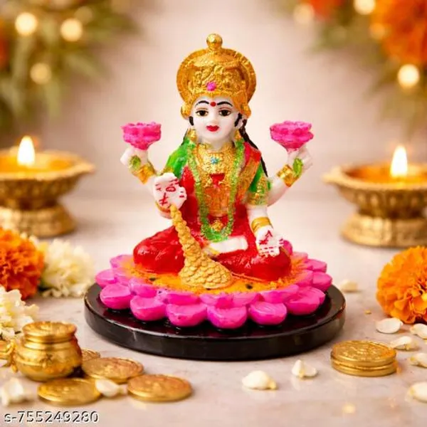 Kuber_Laxmi_Idol_3_Inch_Maa_Lakshmi_With_Kuber_Murti_Wealth_Prosperity_Statue_For_Home_Temple_Diwali_Pooja_Decor