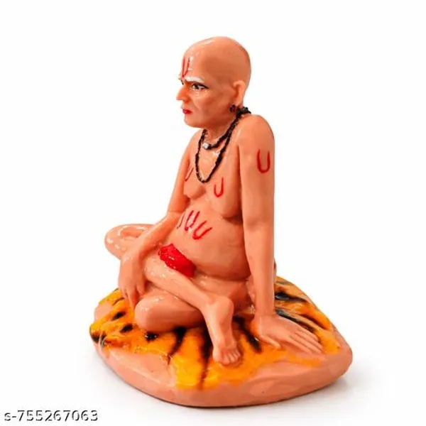Shree_Swami_Samarth_Idol_4_Inch_Car_Dashboard_Murti_Resin_Decorative_Showpiece_For_Home_Temple_Vehicle_Interior