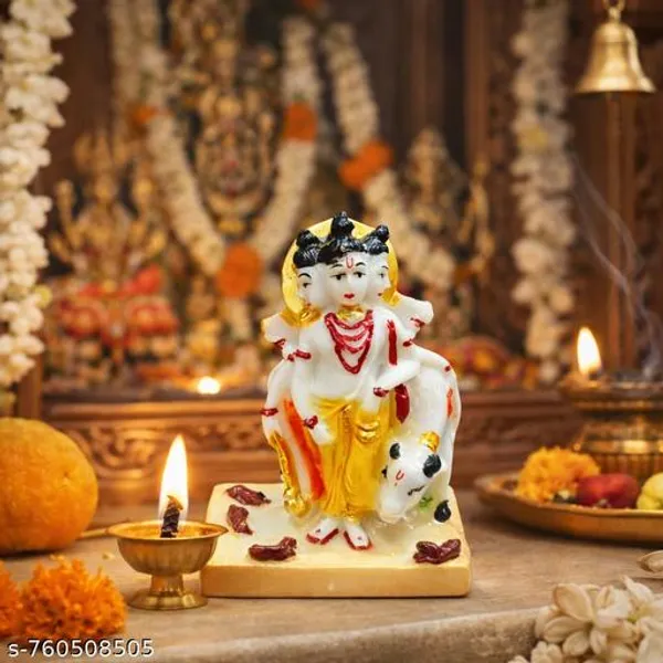 Shree_Dattatreya_Idol_3_Inch_Decorative_Mini_Murti_For_Car_Dashboard_Home_Mandir_Multicolor_Resin_Spiritual_Showpiece