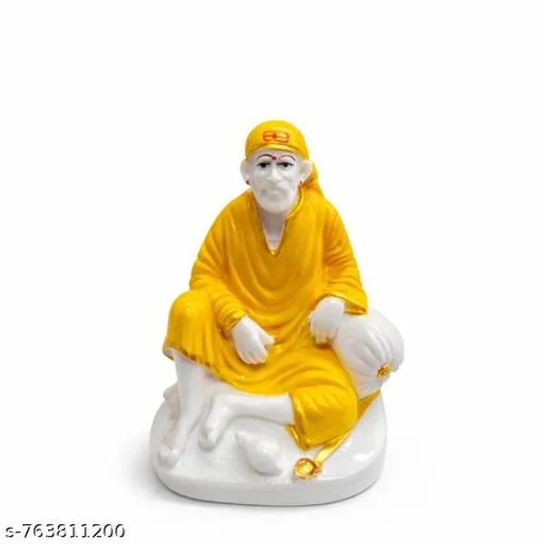 Sai_Baba_Marble_Finish_Idol_3_Inch_Premium_Yellow_White_Decorative_Murti_For_Home_Temple_Office_Desk_Gifting_Washable_Compact_Pooja_Idol_Sai_Amrut_Gifts