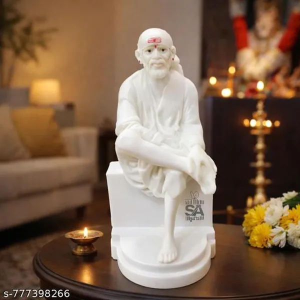 Shirdi_Sai_Baba_6_Inch_Marble_Finish_Idol_Premium_White_Resin_Murti_For_Home_Mandir_Office_Gift_Purpose