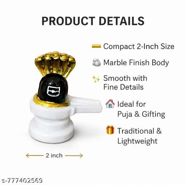 Mini_Shivling_Idol_2_Inch_Marble_Finish_Decorative_Murti_For_Car_Dashboard_Home_Mandir_Lightweight_Spiritual_Showpiece
