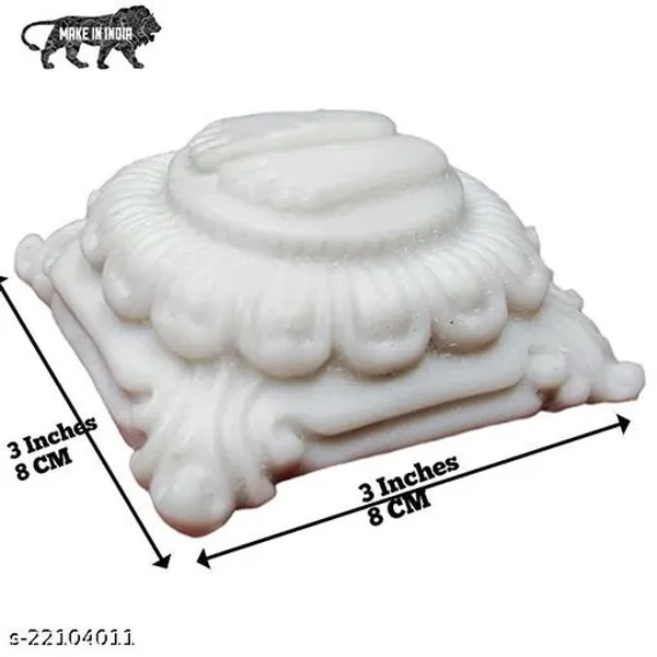 Sai_Baba_Marble_Charan_Paduka_3x3_Inch_Sai_Amrut_Gifts_Pure_Marble_Spiritual_Idol