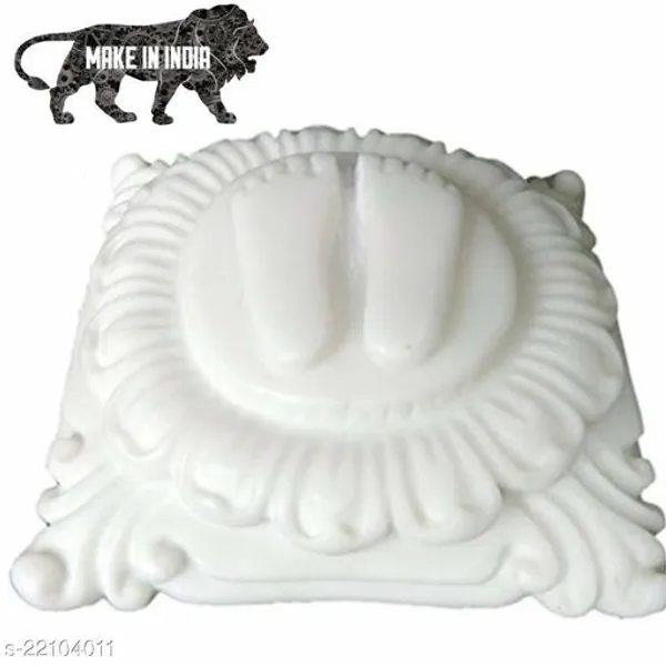 Sai_Baba_Marble_Charan_Paduka_3x3_Inch_Sai_Amrut_Gifts_Pure_Marble_Spiritual_Idol