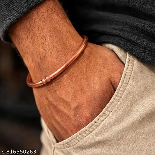 Pure_Copper_Kada_For_Men_Ayurvedic_Copper_Bracelet_Handmade_Solid_Copper_Kada_Health_Energy_Bracelet_For_Men