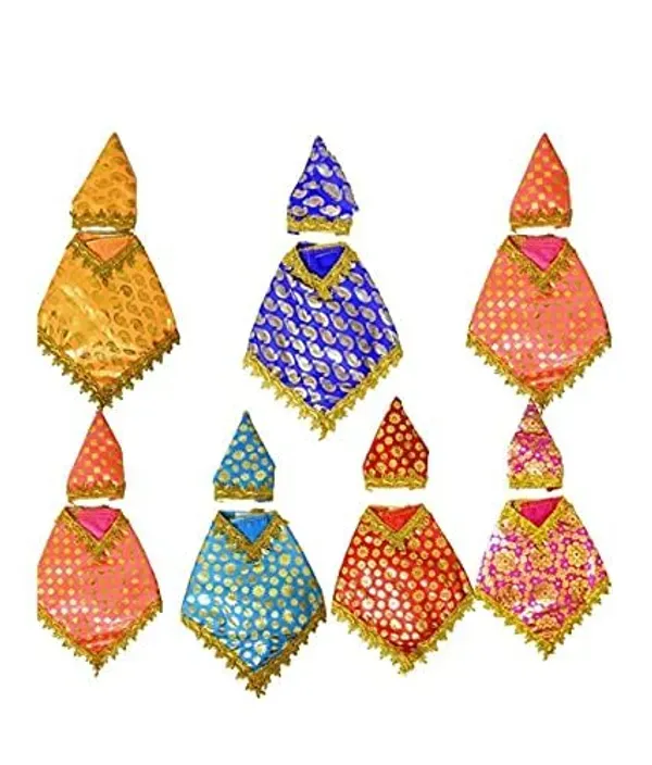 Handcrafted_Sai_Baba_Poshak_Dresses_Multi_Coloured_Velvet_Cloth_Sai_Ram_More