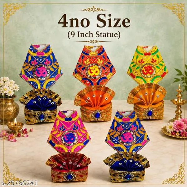 Sai_Baba_Pagadi_Set_Size_4_No_For_9_Inch_Sai_Baba_Idol_Velvet_Mukut_Dress