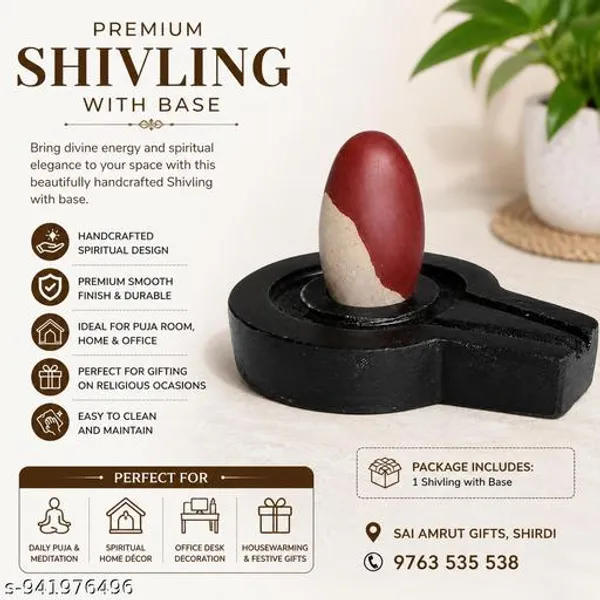 Original_Omkareshwar_Shivling_With_Base_Mini_Handmade_Shivling_For_Puja_Room_Spiritual_Home_Decor_Gift_1_5_Inch