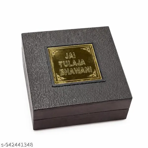 Tulja_Bhavani_Gold_Plated_Gift_Box_With_Divine_Paduka_Wooden_Pooja_Gift_Box_Premium_Religious_Return_Gift_3x3x1_Inch