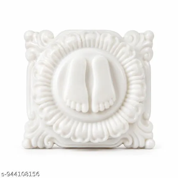 Sai_Baba_Charan_Paduka_Murti_For_Home_Temple_Synthetic_Marble_Sai_Charan_Pooja_Room_Decorative_Idol_Spiritual_Gift_Item_3x3x1_Inch