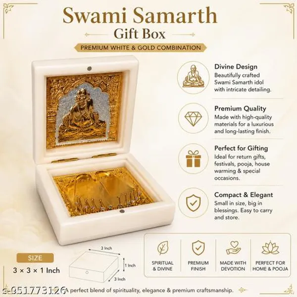 Golden_White_Swami_Samarth_Gift_Box_3x3_Inch_Premium_Spiritual_Paduka_Box_For_Pooja_Return_Gift_Home_Decor