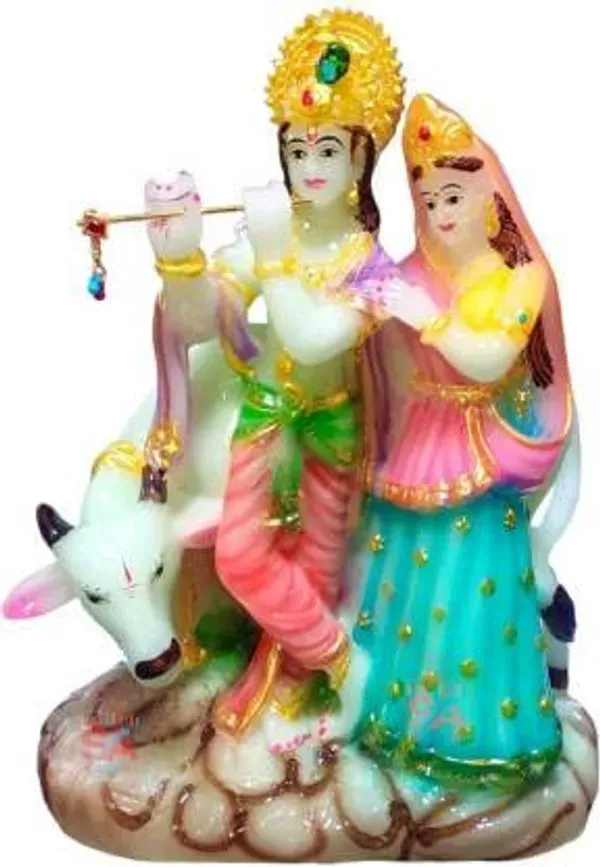Polyresin_Finishing_Radha_Krishna_With_Cow_Statue_19_X_30_X_12_Decorative